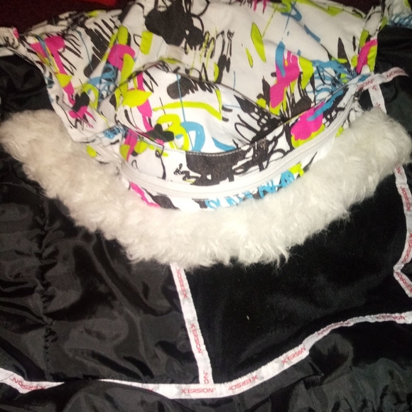 XERSION multi colored warm ski snow coat - Picture 11 of 11